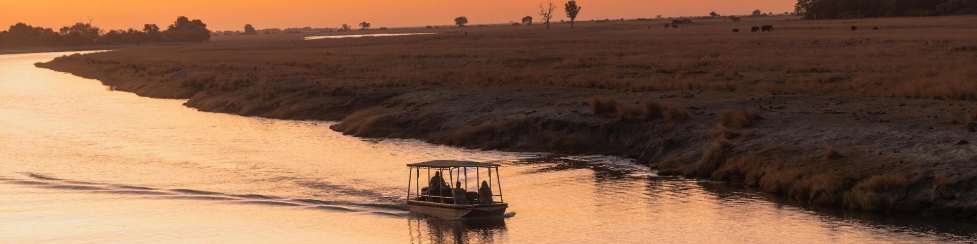 Rejs łodzią po rzece w Parku Narodowym Chobe